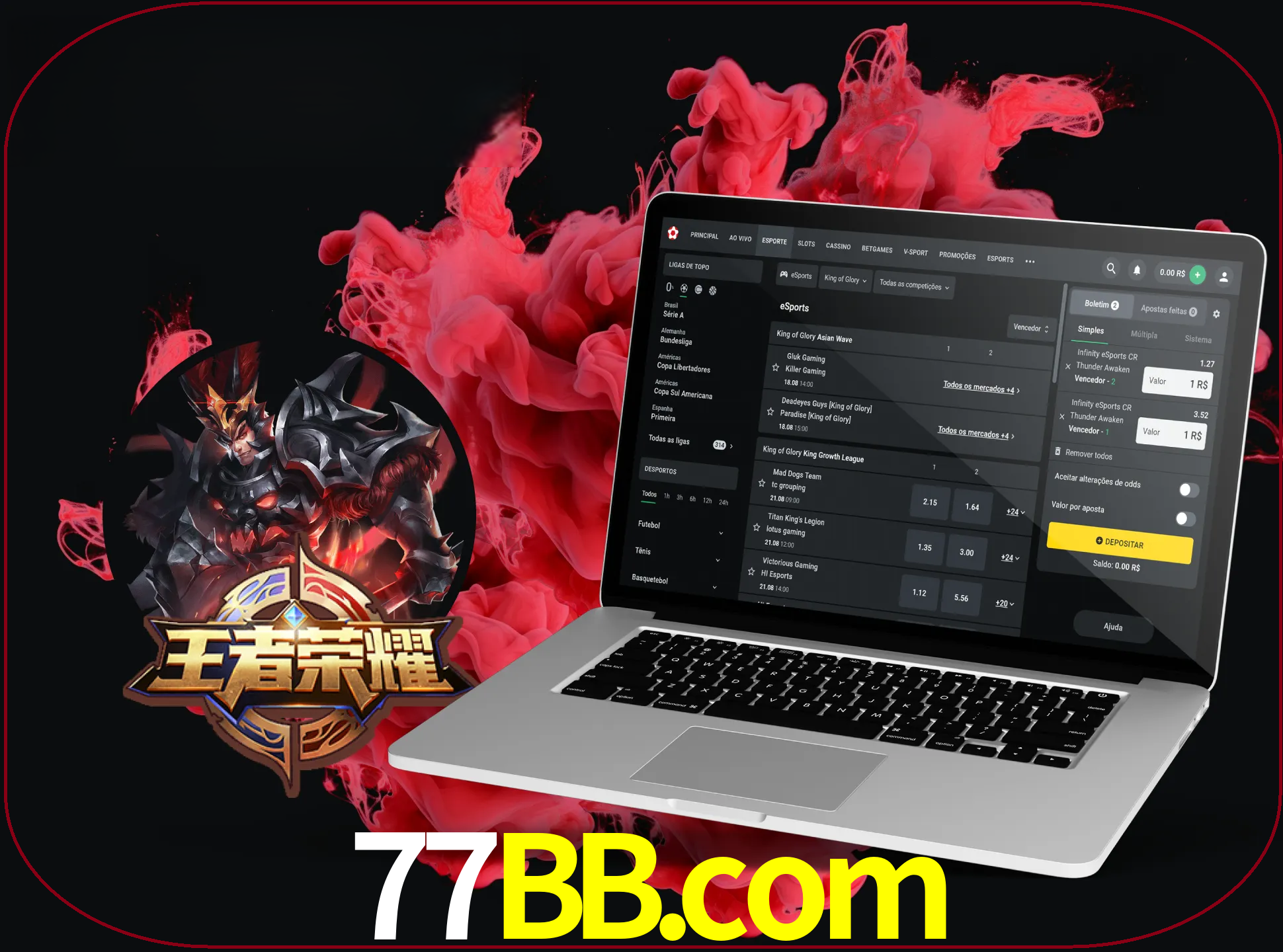 Um jogo global que conquistou os corações dos utilizadores de todo o mundo e que foi desenvolvido na China está disponível no 77bb.