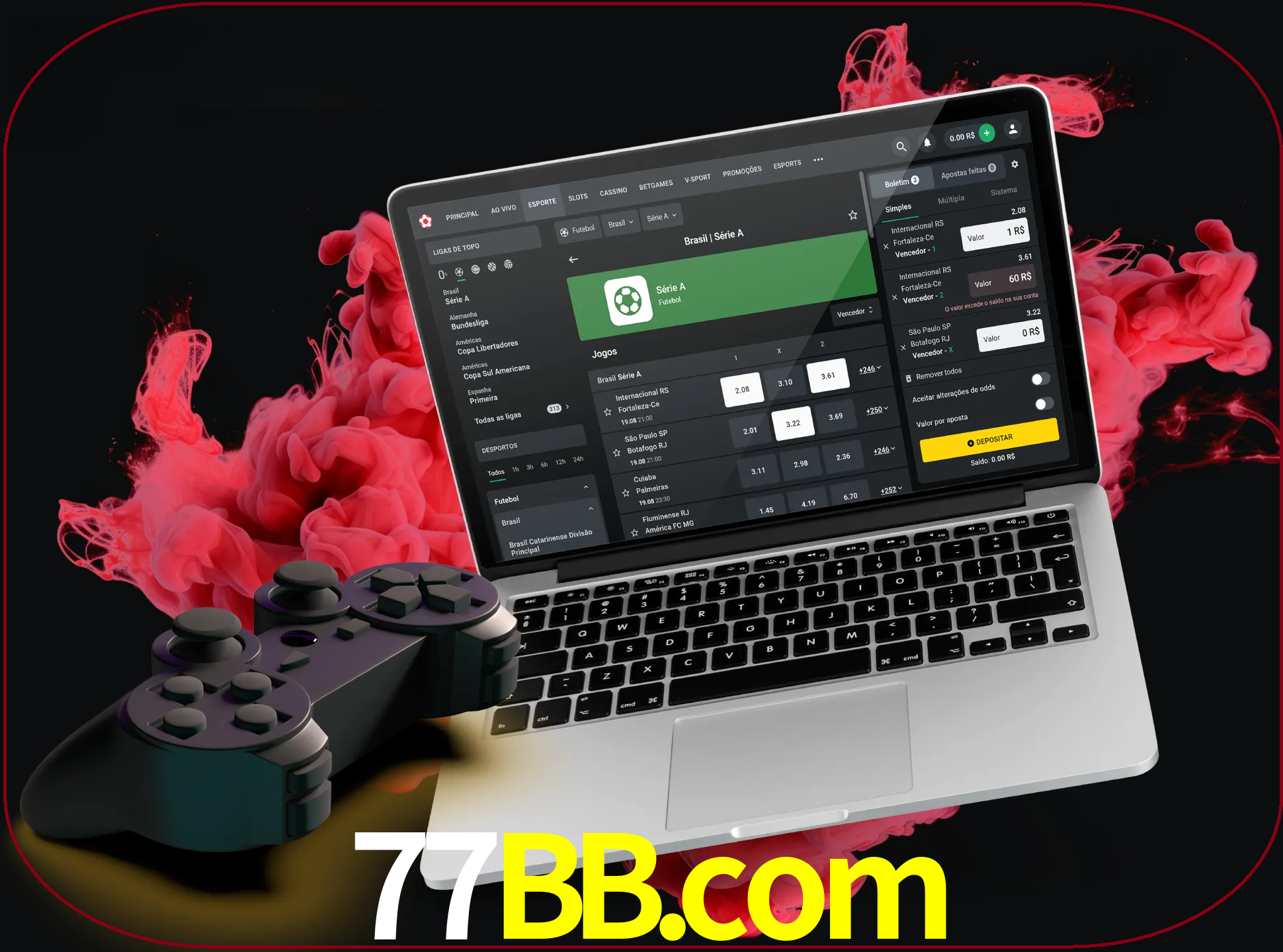 Visite a secção especial de jogos de vídeo em 77bb para descobrir em que jogos pode apostar e ganhar muito dinheiro.